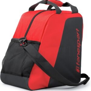 Ski Boot Bag - Snowboard Gear Bag - Winter Sport - Waterproof Coating - 30 Liters - Dark Red