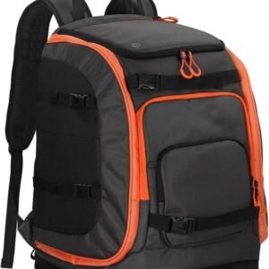 Ski Boot Rugzak - Wintersport Tas Skihelm - Gear Transport - Waterdicht Tarpaulin Materiaal - One Size - Oranje