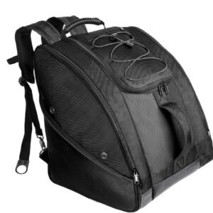 Ski Boot Tas - Snowboard Rugzak Wintersport - Vervoer Skiuitrusting - Waterdicht Oxford Nylon - 50L - Zwart