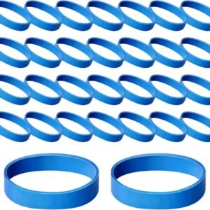 Ski Brake Retainers - Snowboard Houders - Ski Onderhoud - Duurzaam Rubber - 30 Stuks - Blauw