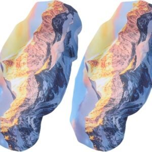 Ski Bril Beschermhoes - Lensbeschermer Snowboard - Wintersport Bescherming - UV Coating Flexibel - 17.5 x 11 cm - Meerkleurig