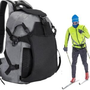 Ski Camping Rugzak - Snowboard Tas - Skiuitrusting Opbergen - Opvouwbaar Ontwerp - 30L - Uniek
