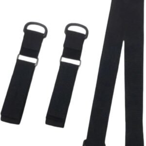 Ski Draagriem - Snowboard Riem - Wintersport Transport - Afneembaar Verstelbaar - 58-110 cm Band - Zwart