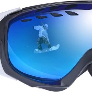 Ski Goggles - Snowboard Goggles - Winter Sport - Dubbele Lens - Helmet Compatible - Zilver