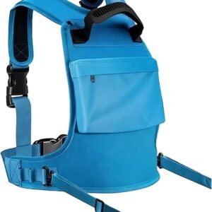 Ski Harnas Rugzak - Wintersport Hulp - Kinderen Leren Skiën - Geïntegreerde Opbergruimte - 15 Liter Capaciteit - Blauw