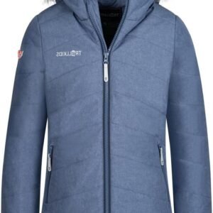 Ski Jas Meisjes - Winterjas Outdoor - Skiën en Wintersport - Waterdicht en Winddicht - 495 gram - Blauw