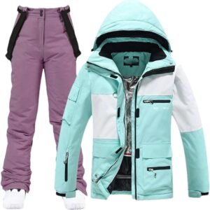 Ski Kleding Set - Winter Sport Pak - Outdoor Avonturen - Waterdicht Ademend - Unisex Pasvorm - Blauw
