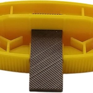 Ski Randenslijper - Snowboard Gereedschap - Wintersport Onderhoud - Verstelbare Hoeken - 134 x 69 x 63 cm - Geel