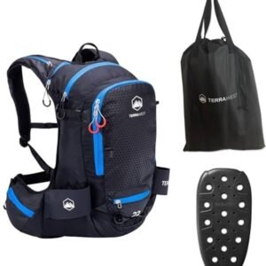 Ski Rugzak - Wintersport Tas - Veilig Op Pad - Met Recco Reflector - 22 Liter - Donkerblauw