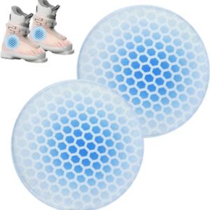 Ski Scheenbeschermers - Zelfklevende Voering - Sportieve Activiteit - Schokabsorberend Gel - 2 Stuks - Niet gespecificeerd