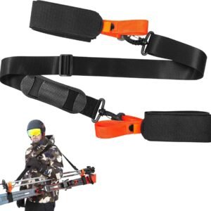 Ski Schouderriem - Skiband Verstelbaar - Skivervoer - Nylon Winterriem - 15x1x20 cm