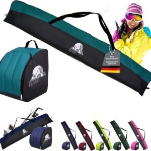 Ski Set Tas - Wintersport Bagage - Veilig Vervoer - Waterdicht Cordura Weefsel - 40 x 42 x 30 cm