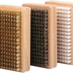 Ski Snowboard Borstels - Wax Borstel Set - Onderhoud Ski Base - Drie Verschillende Materialen - 3 Stuks - Niet Gespecificeerd