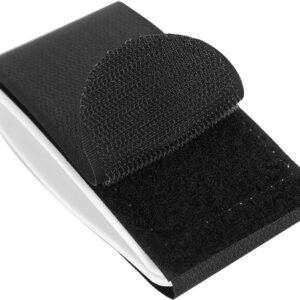 Ski Snowboard Draagriem - Skiband Boardband - Wintersport Transport - Verstelbaar Klittenband - 46 x 5.5 cm - Zwart