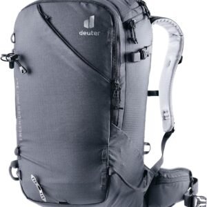 Ski Toerrugzak - Winterrugzak Outdoor - Meerdaagse Tochten - Uitbreidbaar Volume - 34+10 Liter - Zwart