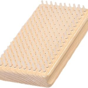 Ski Wax Borstel - Snowboard Schraper - Wintersport Onderhoud - Drie Borsteltypes - 12x7x3 cm - Nylon Borstel