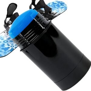 Ski Wax - Glide Wax - Ski Onderhoud - Universeel Temperatuurbereik - 70g - Zwart
