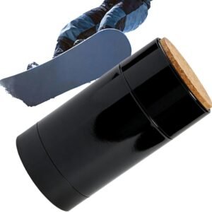Ski Wax - Rub On Wax - Ski Onderhoud - Universele Temperatuur - 10.4 x 4.3 cm - Zwart