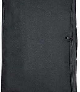 Ski Wheelie Skibag - Skibag Ski tas - Reizen met skiuitrusting - Gevoerde dubbele constructie - One size - Zwart