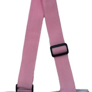 Ski draagriem - Snowboard houder - Sportuitrusting vervoeren - Verstelbare schouderband - Tot 120mm breed - Roze