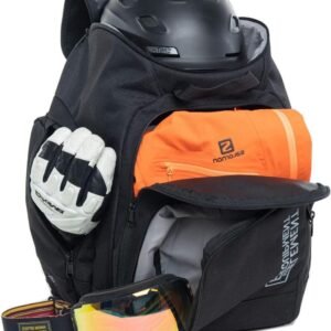 Ski en Snowboard Tas - Bordtas Wintersport - Uitrusting Opbergen - Versterkte Bodem - 38 x 23 x 38 cm
