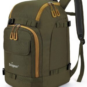 Ski- en Snowboardrugzak met Helmvak en Rugzakriemen - 55L