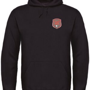 Ski hard drink harder wintersport hoodie zwart XL - soBAD. | Foute apres ski outfit | kleding | verkleedkleren | wintersporttruien | wintersport dames en heren