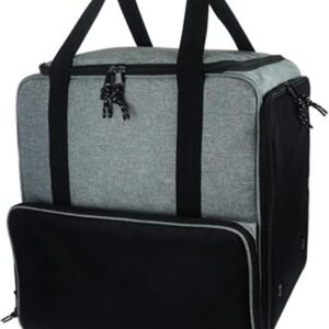Ski reistas - Snowboard tas - Wintersport uitrusting - Waterdicht en geventileerd - 37 x 29 x 42.5 cm - Zwart