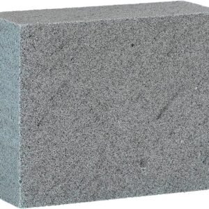Ski schuurrubber - Randbreuk rubber - Ski onderhoud - Verwijdert roest - 45x40x20mm - Grijs