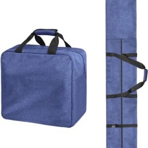 Ski uitrusting tas - Wintersport tas - Reizen en opbergen - Ruimte voor ski's en laarzen - Tot 200 cm