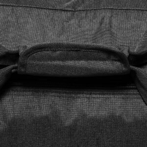 Skibag Langlaufski 3 Paren, 210 cm, Zwart/Geel - Duurzaam Transporttas