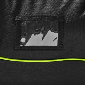 Skibag Langlaufski 3 Paren, 210 cm, Zwart/Geel - Duurzaam Transporttas