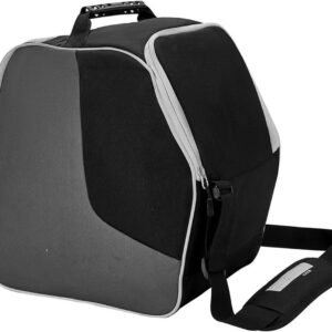 Skibootrugzak - Laarzentas Outdoor - Wintersport Gear - Waterdicht Materiaal - 40 x 38 x 24 cm - Zwart Grijs