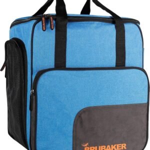 Skibottentas Rugzak - Skihelm Tas - Wintersporters Organiseren - Apart Schoenenvak - 45x41x25 cm - Blauw Zwart