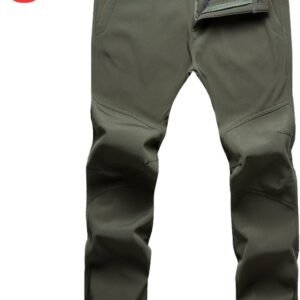 Skibroek - Skipak - Snowboard Broek - Winterbroek - Sneeuwbroek - Heren - Wintersport - Leger Groen XL