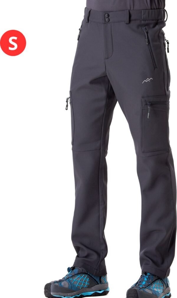 Skibroek - Skipak - Snowboard Broek - Winterbroek - Sneeuwbroek - Heren - Wintersport - Outdoor - Grijs - Maat S