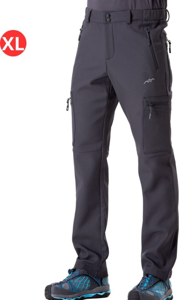 Skibroek - Skipak - Snowboard Broek - Winterbroek - Sneeuwbroek - Heren - Wintersport - Outdoor - Grijs - Maat XL