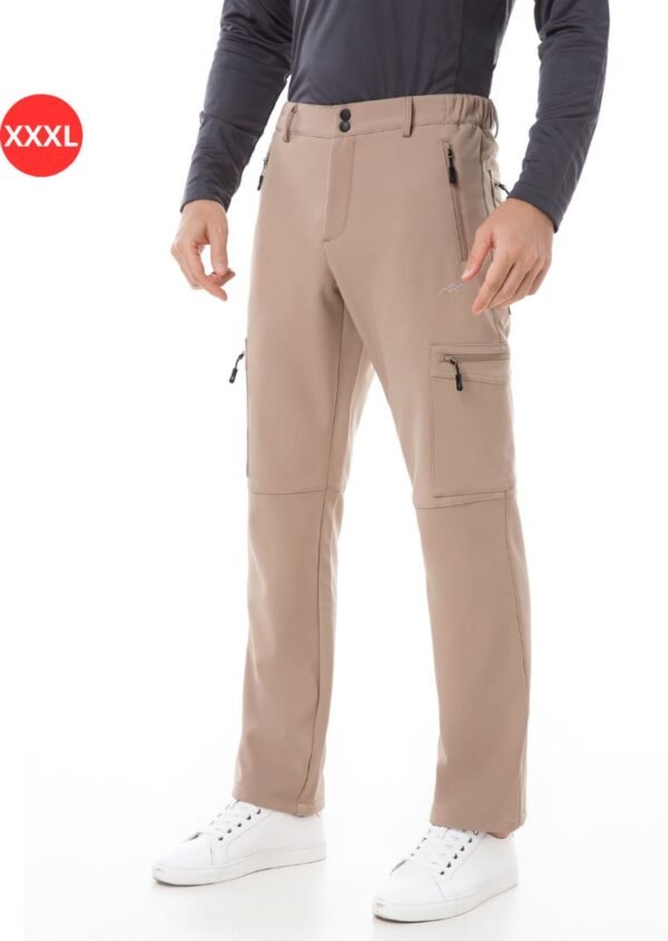 Skibroek - Skipak - Snowboard Broek - Winterbroek - Sneeuwbroek - Heren - Wintersport - Outdoor - Khaki - Maat XXXL