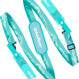 Skidrager Riem - Draagriem Ski - Wintersport Transport - Verstelbaar & Gewatteerd - 66-123 cm - Berg