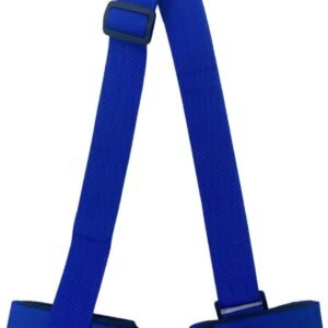 Skidrager Riem - Snowboardhouder - Veilig Transport - Verstelbaar Nylon - 115 cm Lang - Zwart