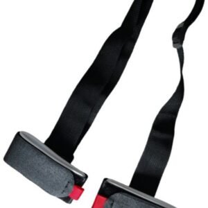 Skidrager - ski accesoires - Skigordels voor wintersport - ski gadgets - Draagriemen voor ski's - Zwart - Nylon/Polyester