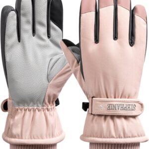 Skihandschoenen - Waterdicht - Touchscreen functie Warm - 1 paar - Voor wintersporten Roze