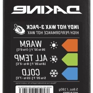 Skionderhoud Set - Waxen - Ski's Onderhouden - Drie Temperatuursoorten - 3 Stuks - Universeel