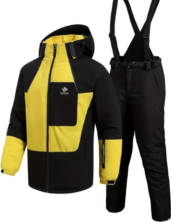 Skipak - SkiBroek - Skijas - Ski Suit - Wintersport - Heren - 2-Delig - Groen - Maat M