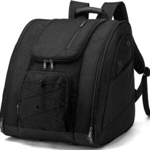 Skischoen Rugzak 50L - Helm en Snowboard Gear Tas met Waterdicht Vak