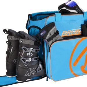 Skischoen Rugzak - Helm Tas - Wintersport Uitrusting - Waterafstotende Basis - 44 x 41 x 24 cm - Blauw Oranje