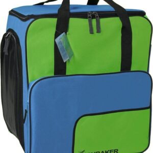 Skischoen Rugzak - Wintersporttas - Complete Set Vervoeren - Aparte Schoen Vak - 44x41x24 cm - Blauw Groen