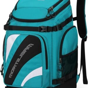 Skischoen Tas - Reisrugzak Wintersport - Winterspullen Vervoeren - Waterbestendig Materiaal - 55L Capaciteit - Zwart