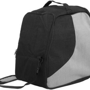 Skischoen Tas - Sporttas Rugzak - Wintersporter Uitrusting - Waterafstotend Cationisch Materiaal - 38 x 28 x 10 cm - Zwart