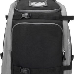 Skischoen Tas - Wintersport Rugzak - Reizen Met Bagage - Grote Capaciteit - 65L - Zwart Grijs